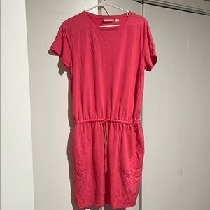 Belle by Kim Gravel Coral Mini Dress